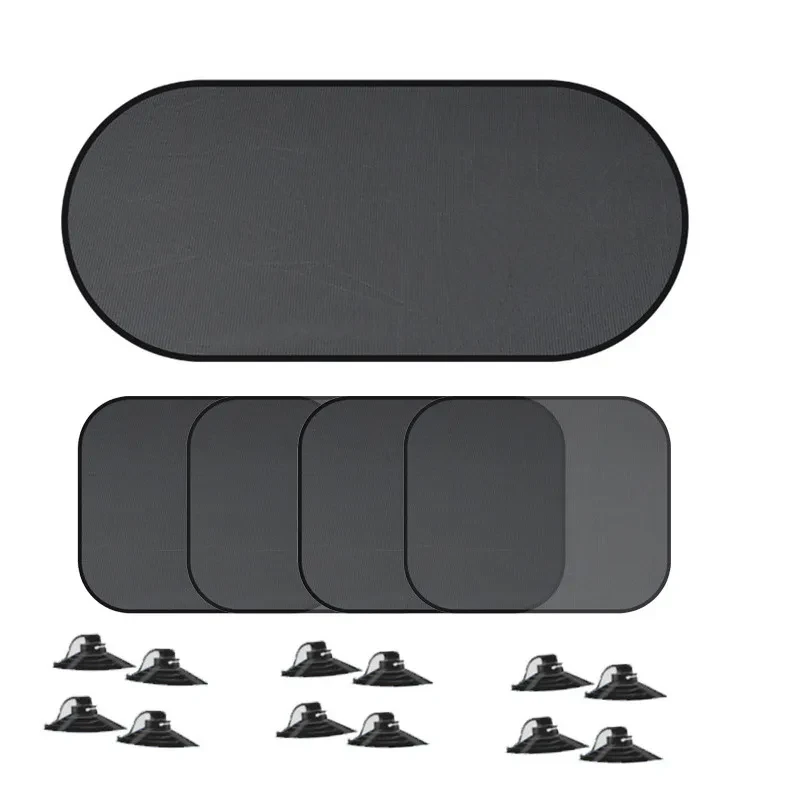 Summer Mesh Sunshade 5-piece Car Sunshade