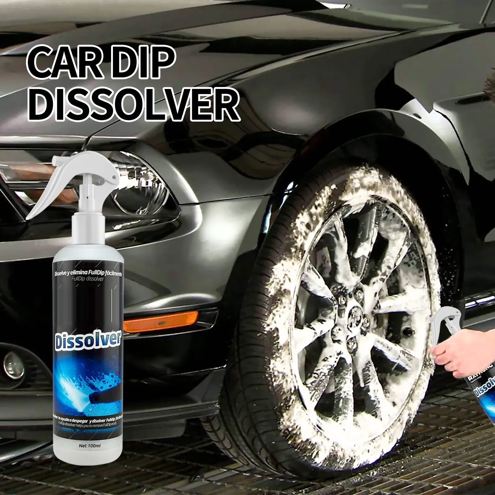 Car Paint Polishing Maintenance Renovation Interior Seat Stain Cleaning Agent