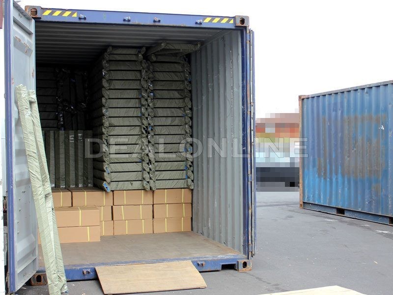 BALCK 2x2x0.5m STORAGE SHELVING WAREHOUSE SHELF SHELVES RACKING RACKS