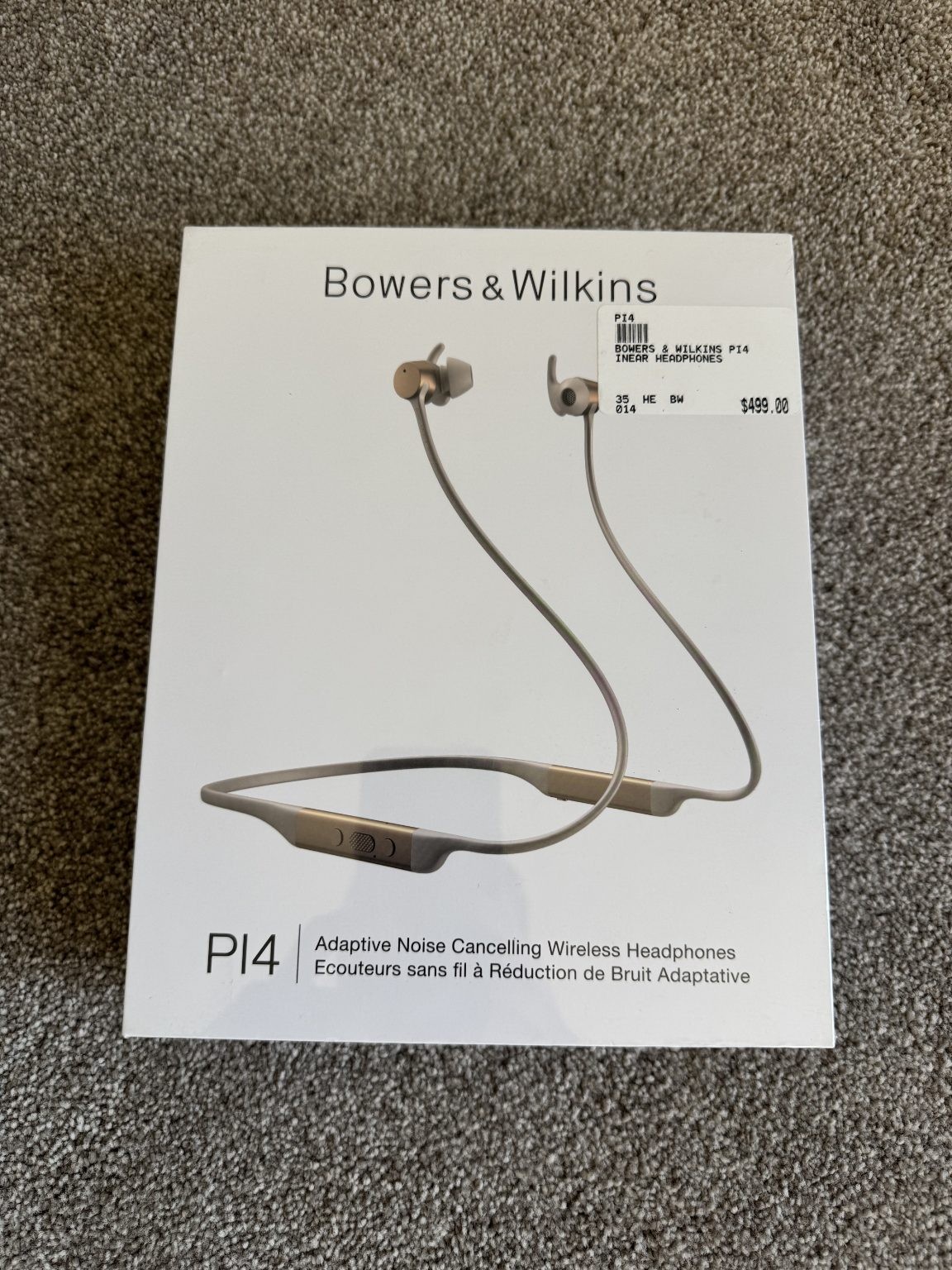 Bowers & Wilkins PI4 Noise cancelling wireless headphones