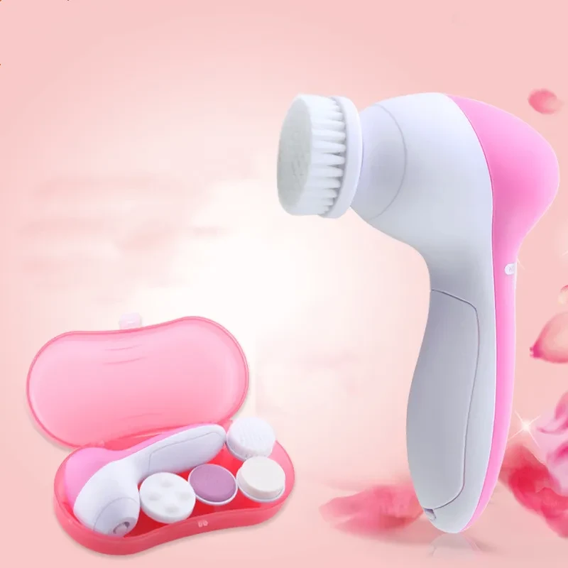 Four-In-One Cleansing Machine Electric Rotating Facial Cleansing Machine Facial Blackheads Pore Cleansing Artifact