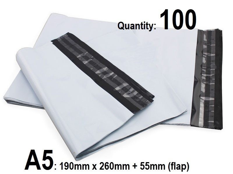Heavy Duty - Courier Mail Bags 190X260 (A5)