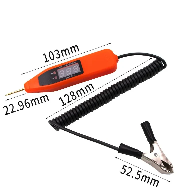 Line Detection Multi-function Vehicle Electrician Special Maintenance Digital Display LED Electric Pen