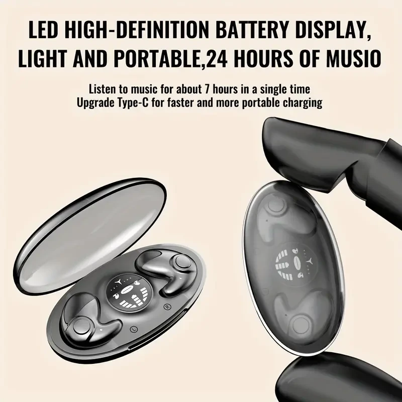 Invisible Sleep Wireless Headset Designed For Sleep