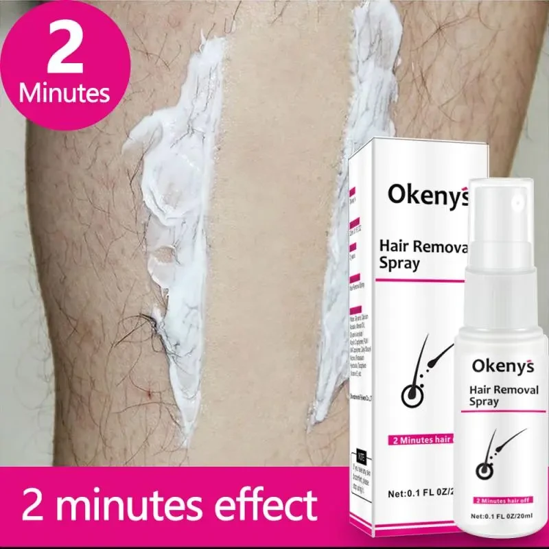 Minutes Effect Hair Removal Sprays Painless Depilatory Cre
