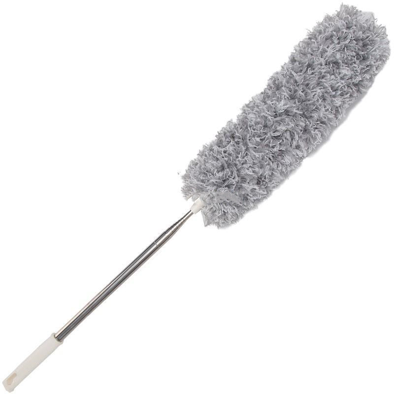 Telescopic Pole Washable Easy Apply Long Handle Extendable Duster Static Stainless Steel Bendable Brush Lengthen Roof Cleaning