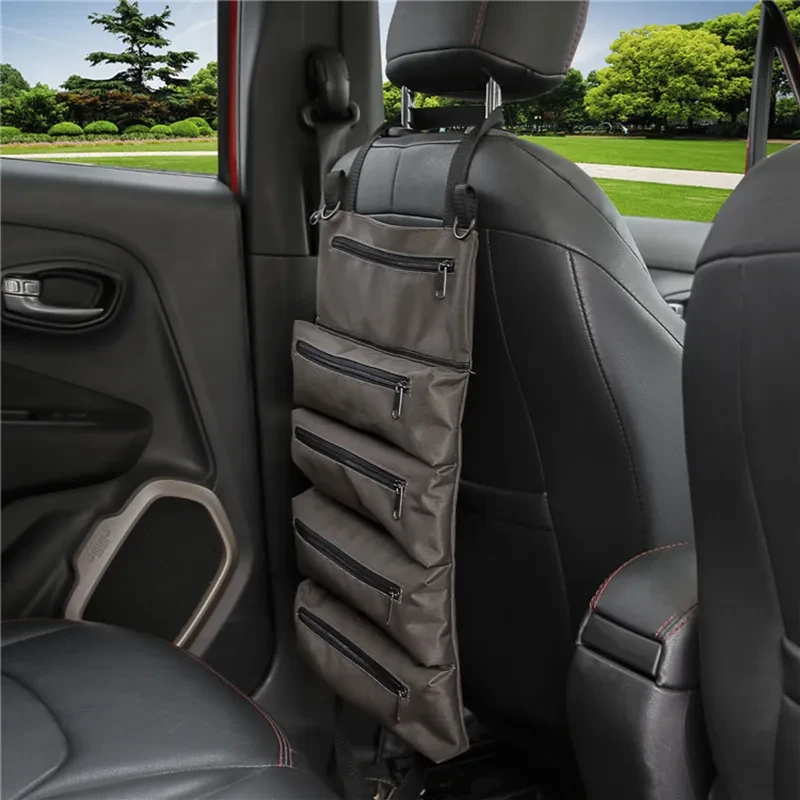Car Seat Back Rack Sling Holder Concealed Camouflage Oxford Fabrics