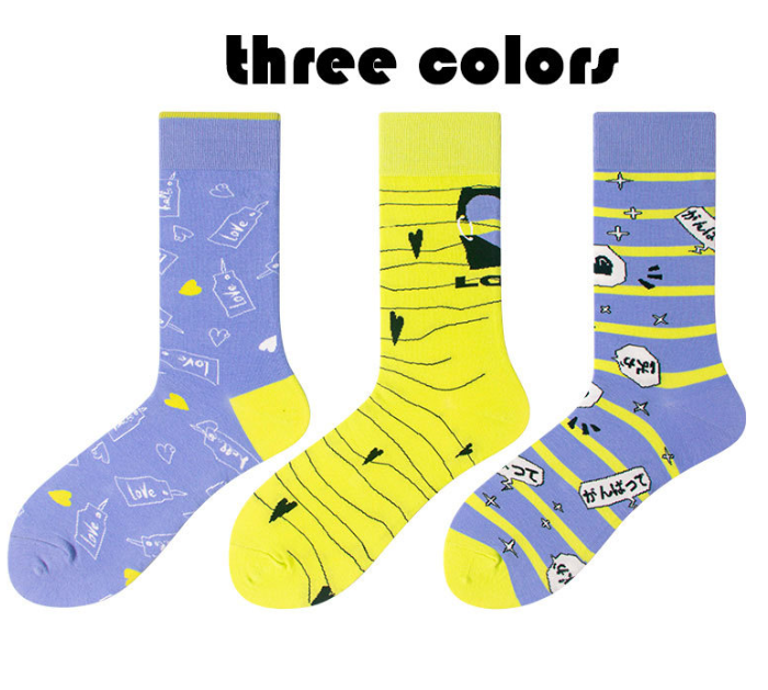 3 Pairs Men's Crew Work Socks Cushioned Boot Socks Wicking Athletic Socks For Hiking Sports Running