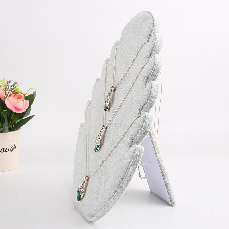 Velvet Display Necklace Stand - 2 Colours