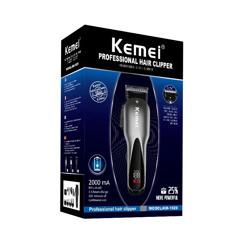 LCD LCD Display High Power Pure Copper Motor Electric Clipper