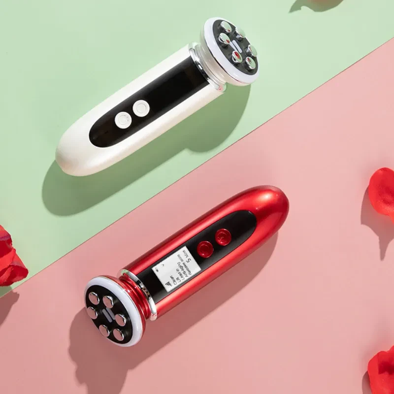 Home Whitening And Rejuvenating Radio Frequency Beauty Instrument With Charging Base