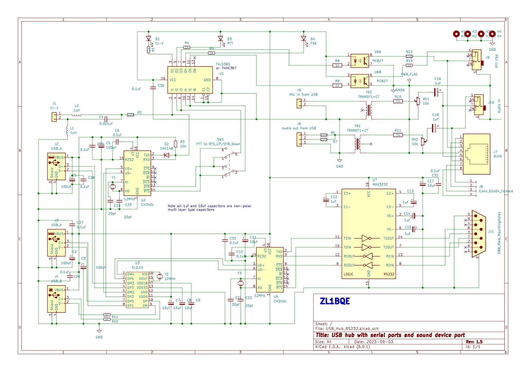 Radio Interface Kit... FT4, FT8, Echolink, SSTV, Winlink, Plus...