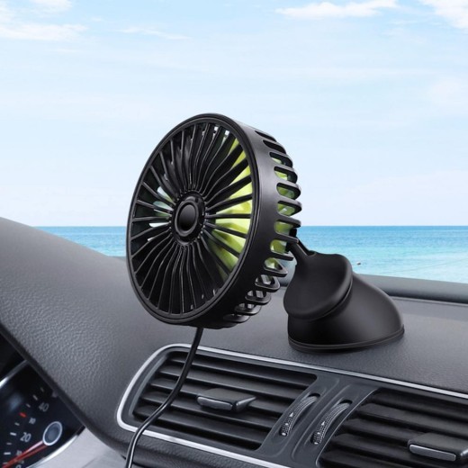 Car Mini Electric Fan Air Conditioner Cooling And Cooling