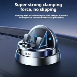LISEN Upgraded Triangular Hook Design Car Phone Holder