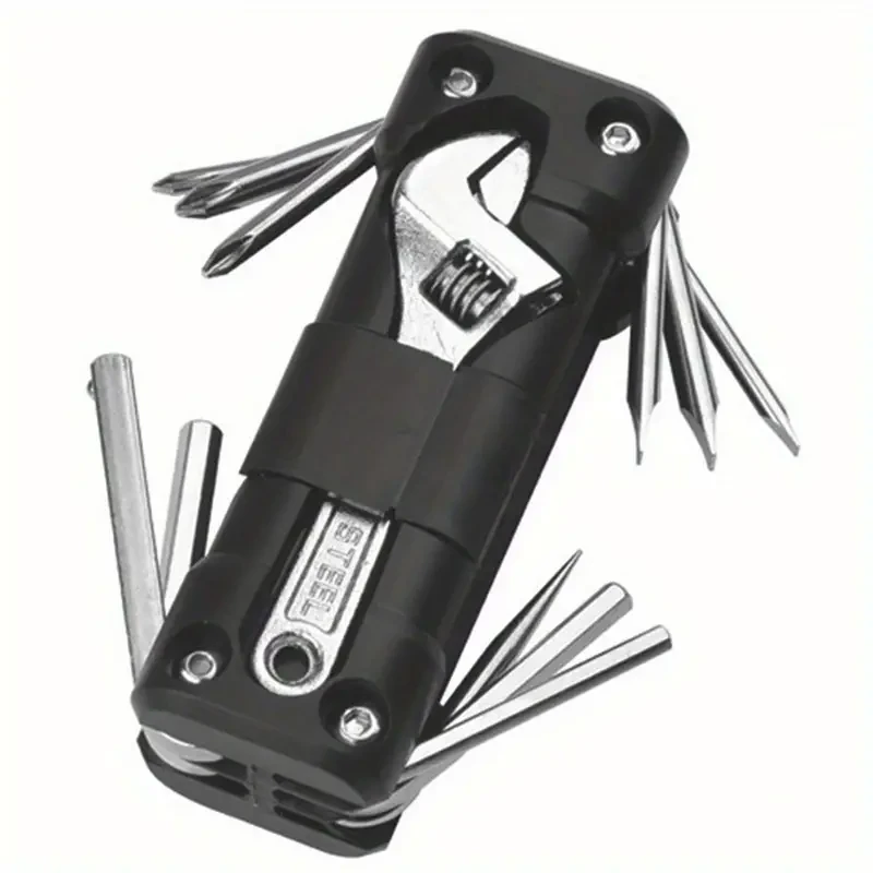 MatyKit Bicycle Tool Kit, Bike Multitool, Mountain Bike Repair Tool Kit With Bike Bone Wrench, Portable Bicycle Road Riding Maintenance Tool