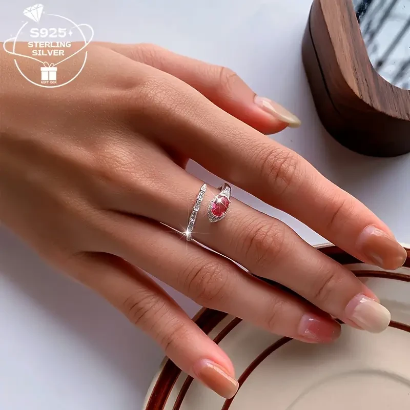 925 Silver Adjustable Ring for Women A Minimalist Touch of Everyday Elegance
