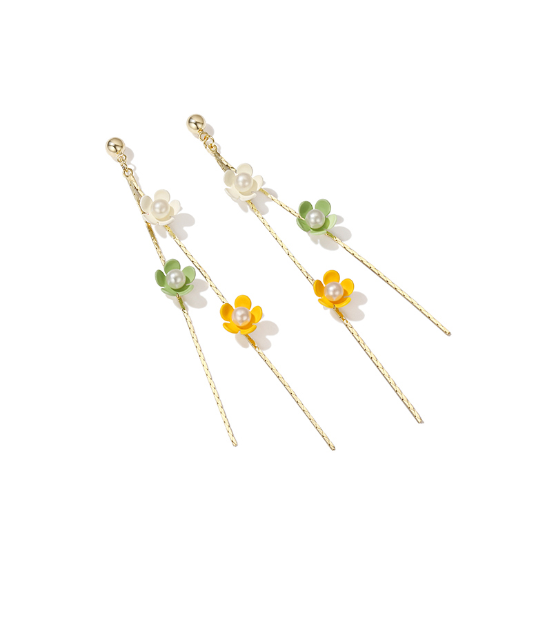 Long temperament tassel earrings earrings