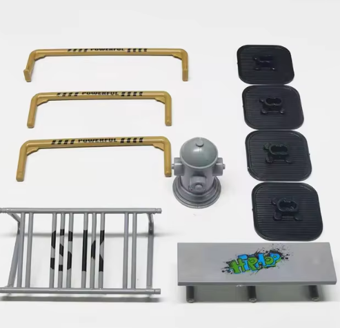 Mini Training Skating Board Track Interesting Mini Skateboard Toys Finger Skateboards Toy Set