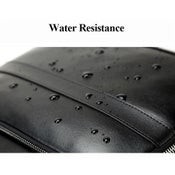 Bopai 851 019811 Large Capacity Anti Theft Waterproof Leather Backpack Laptop.