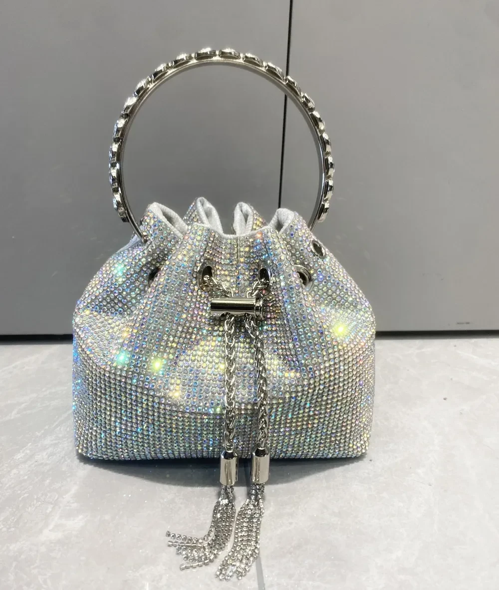 European And American Shiny Diamond Handbag For Women
