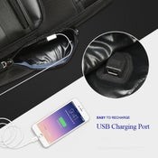 Business Anti Theft Waterproof Three Layer Large Capacity Double Shoulder Bag