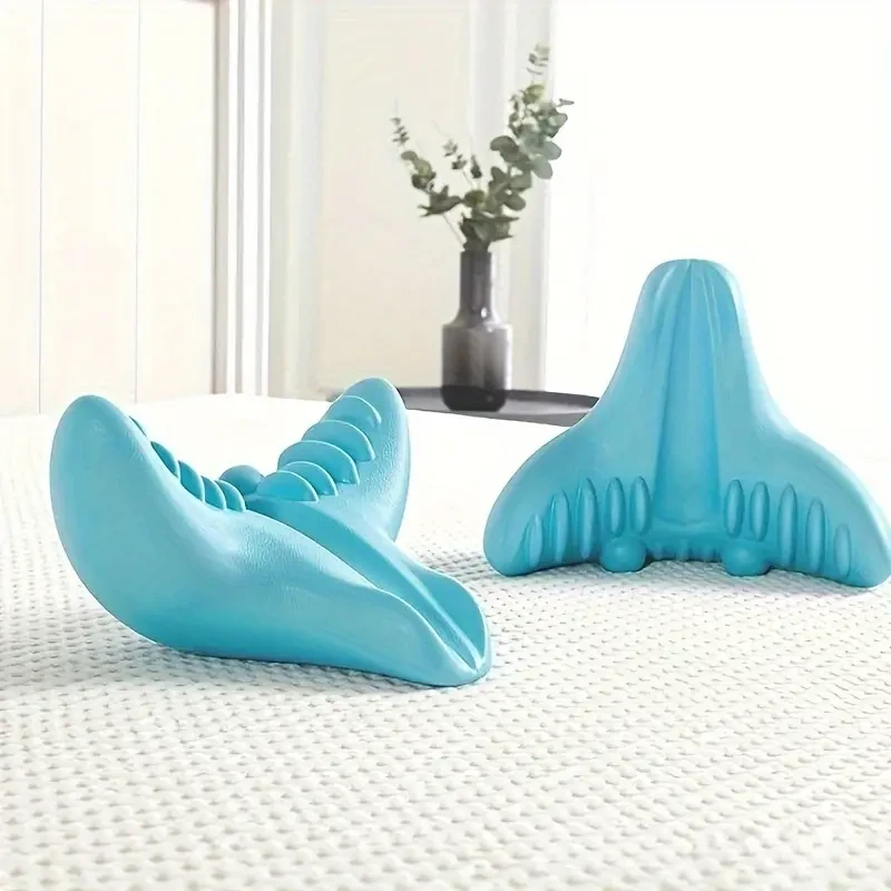 Yoga Massager Equipment Spine Neck Massager Back Massager Stretcher Cervical Sleeping Ergonomic Bed Pillows Neck Pillow Neck Muscles Relax Massager Stretcher
