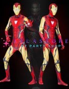 Avengers Endgame Iron Man Cosplay Jumpsuit for Adults & Kids - Perfect for Party
