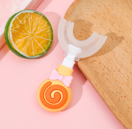 Soft Silicone U-Shaped Toothbrush for Youngsters