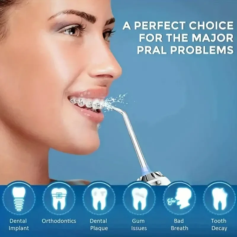 Rechargeable Electric Water Flosser for Gum Health