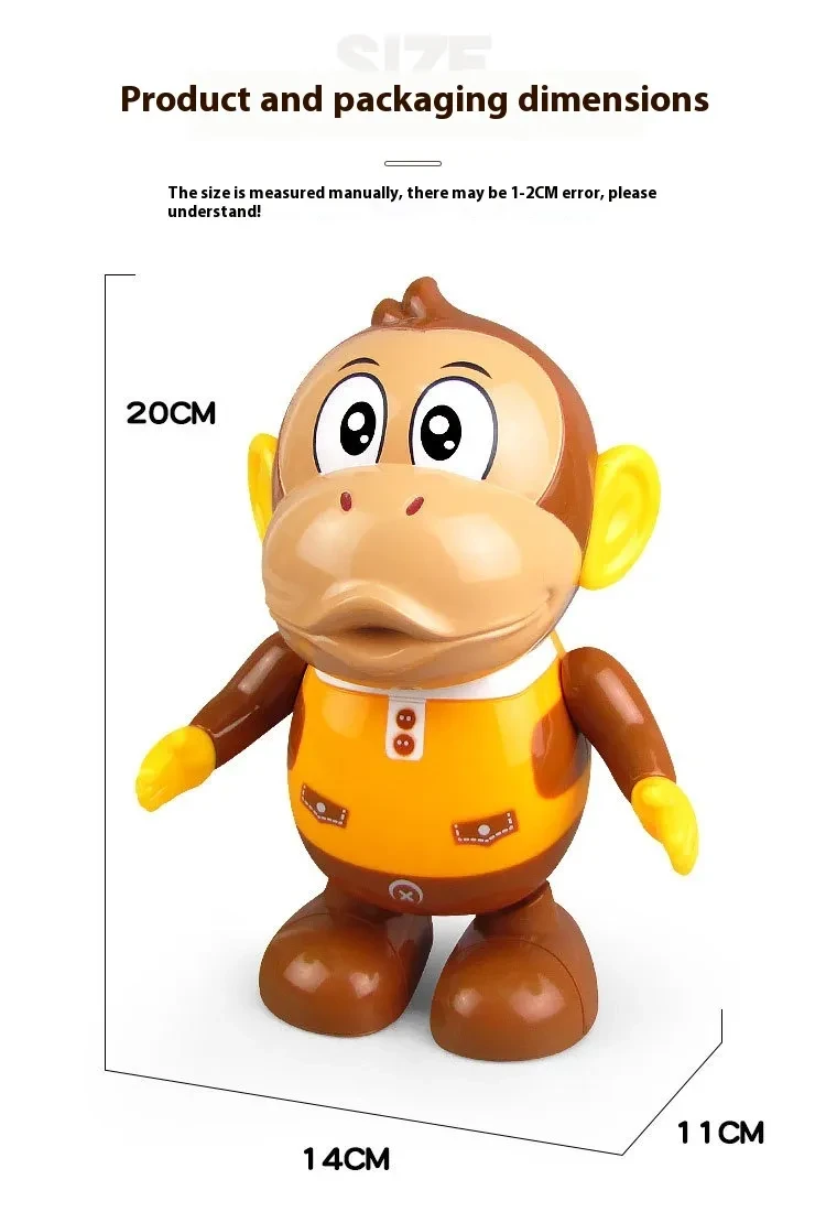 Electric Music Light Dancing Monkey Toy