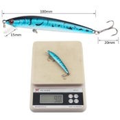 10 * Fishing Lures Hard Baits 3D 10cm 9g