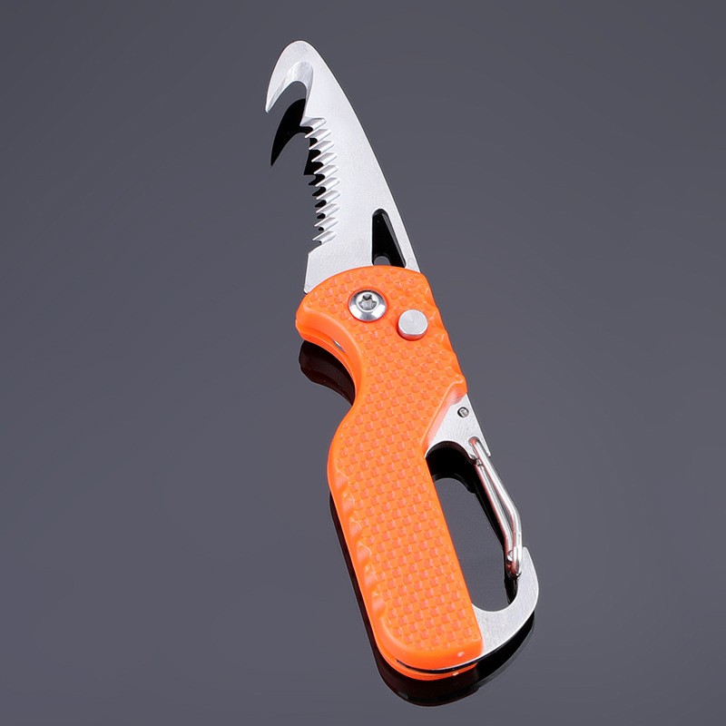 Portable Multi-functional Parcel Knife Keychain