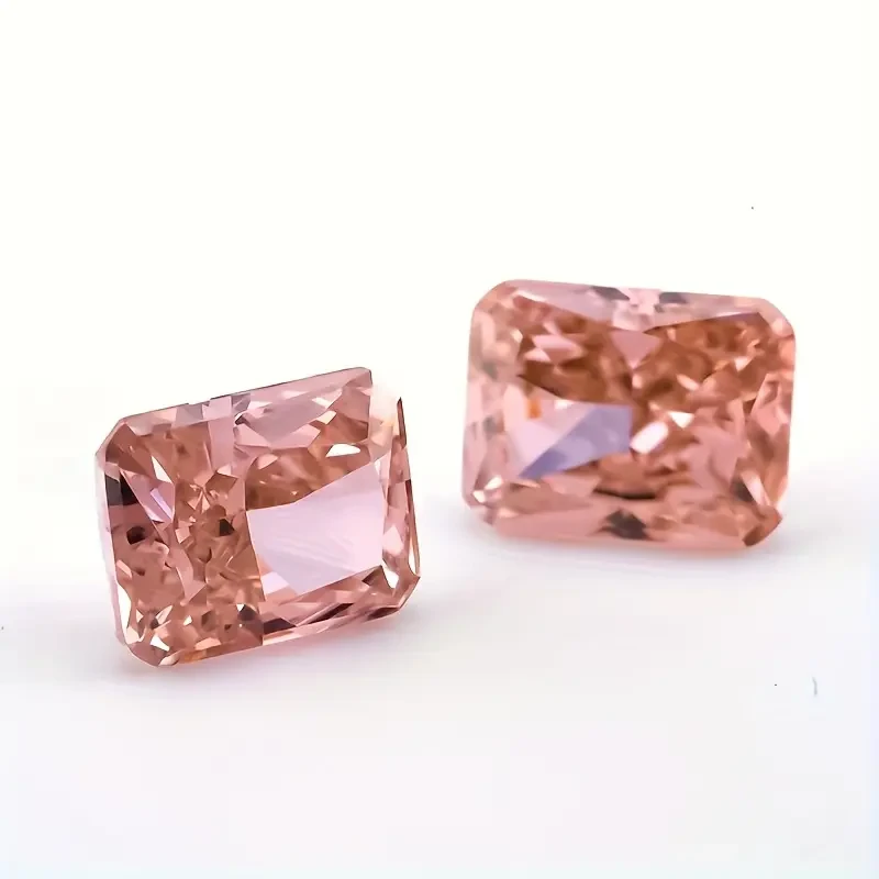 1pc 7A Ice Cut 8X10mm Colored Zirconia for Ring, Pendant, Necklace, Earring Making