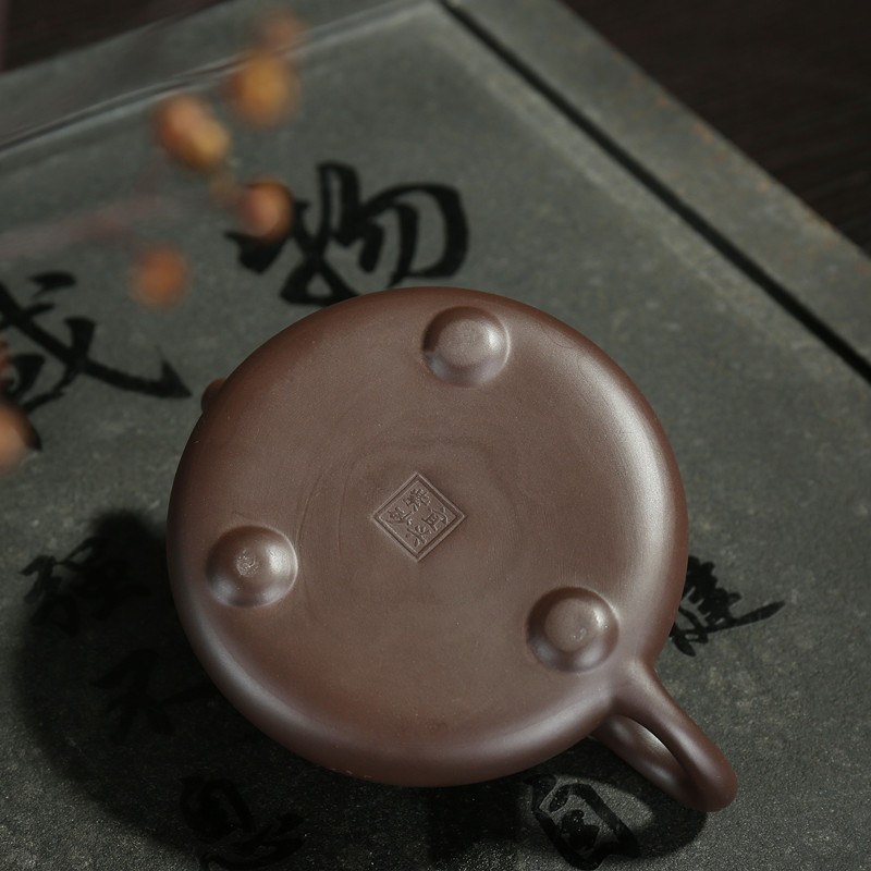 Handmade Fashion Personalized Purple Clay Pot