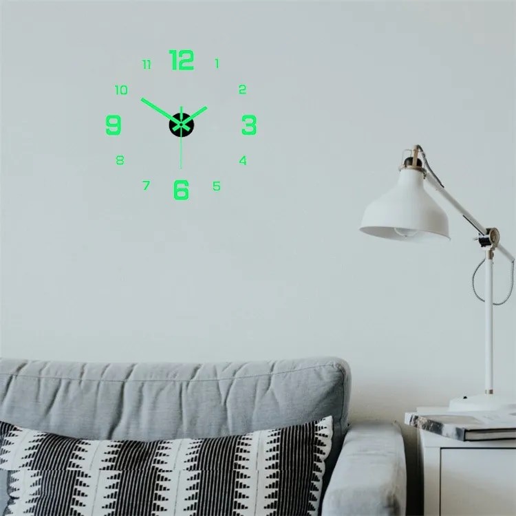EW Creative Simple Luminous Digital Clock