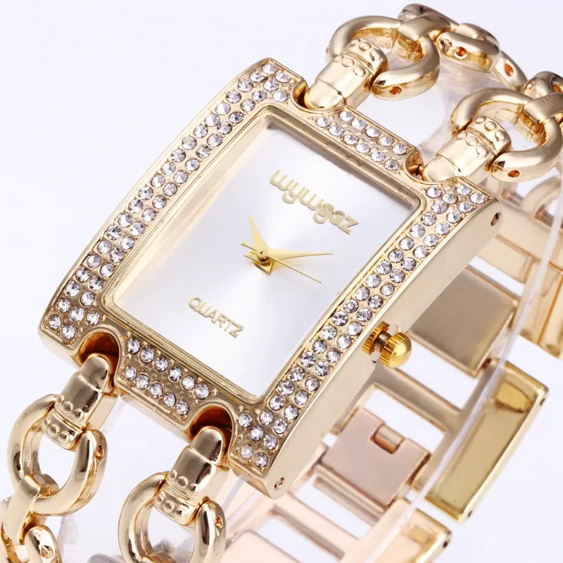 Casual Full Diamond Rhinestone British Women's Watch