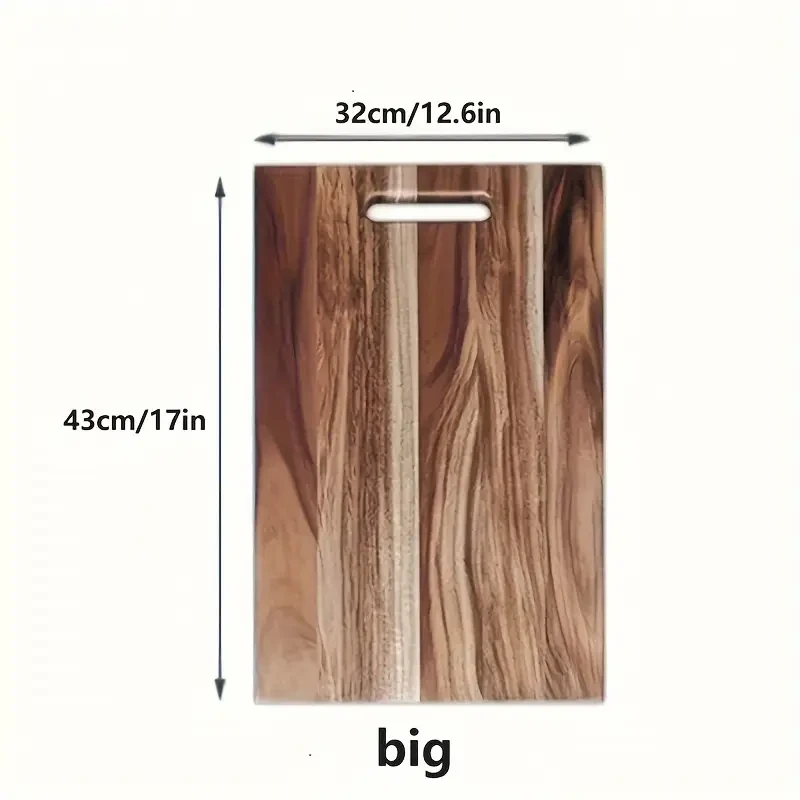 Premium Wooden Cutting Board - Perfect for Meat, Cheese, Bread, Vegetables & Fruits | Ideal Kitchen Gadget & Great Mother's Day Gift