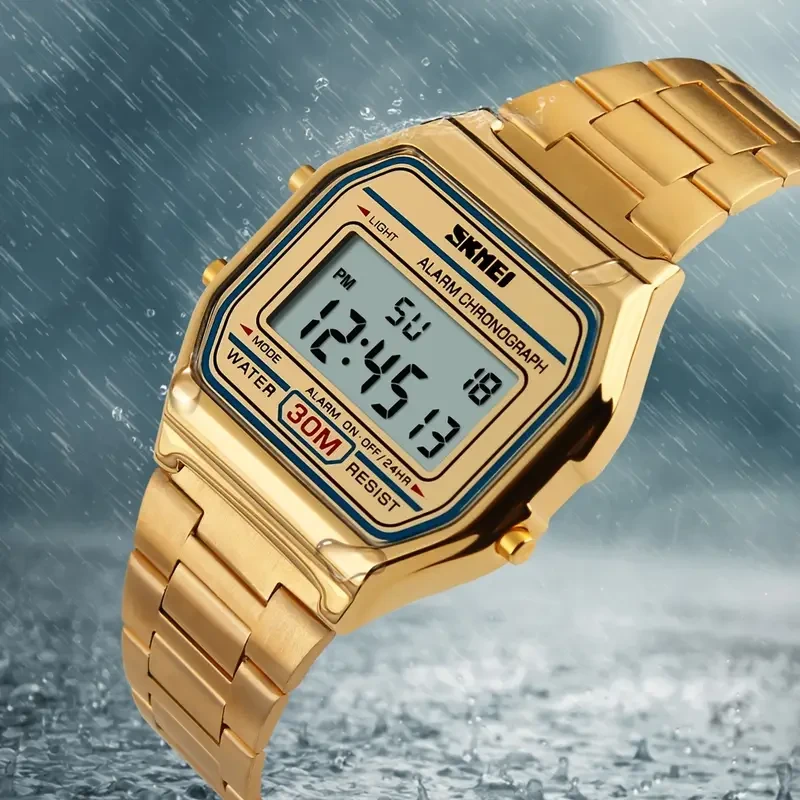 SKMEI Multifunctional Waterproof Timing Electronic Watch