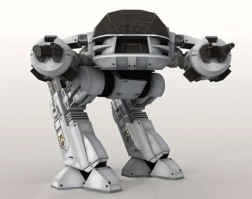 1:10 Scale Robocop ED-209 Classic Robot Hand DIY Origami 3D Paper Model Kit