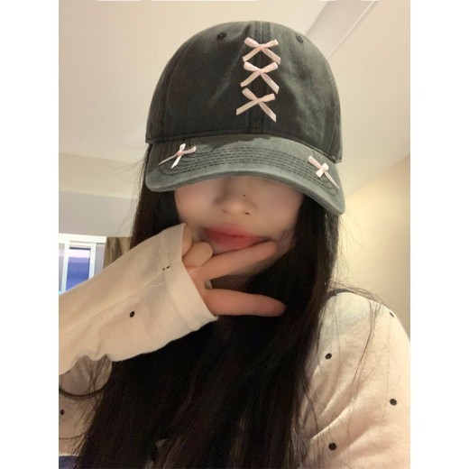 Women's Fashionable All-match Sweet Bowknot Baseball Hat