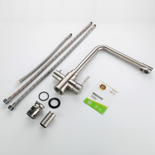 Stainless Steel Kitchen Water Purifier Three In One Faucet