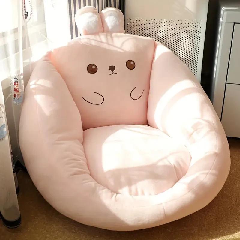 1pc Soft Cozy Plush Floor Cushion