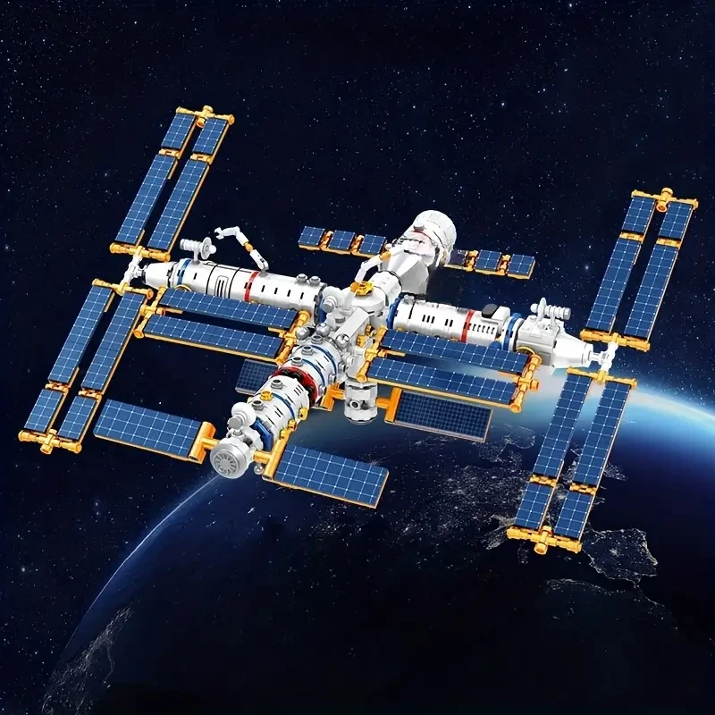 1126+ Pieces for Assembling The Tiangong Space Station