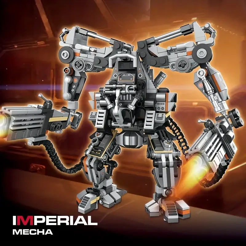 684pcs Robot Building Blocks