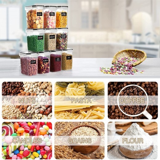 Cereals Kitchen Snacks Refrigerator Storage Box 24-piece Set
