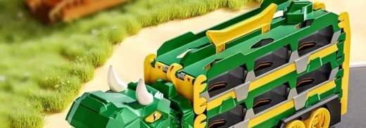 Children's Tyrannosaurus Dinosaur Swallowing Track Toy Car