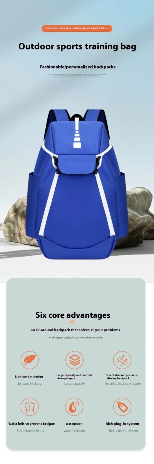 Student Leisure Fashion Schoolbag Outdoor Sports