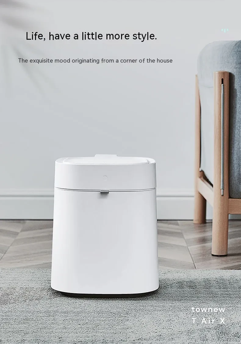 Smart Household Kitchen Automatic Bag Change Trash Can