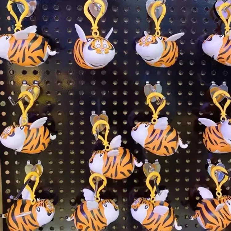 Flying Tiger Is Even More Powerful Keychain Pendant