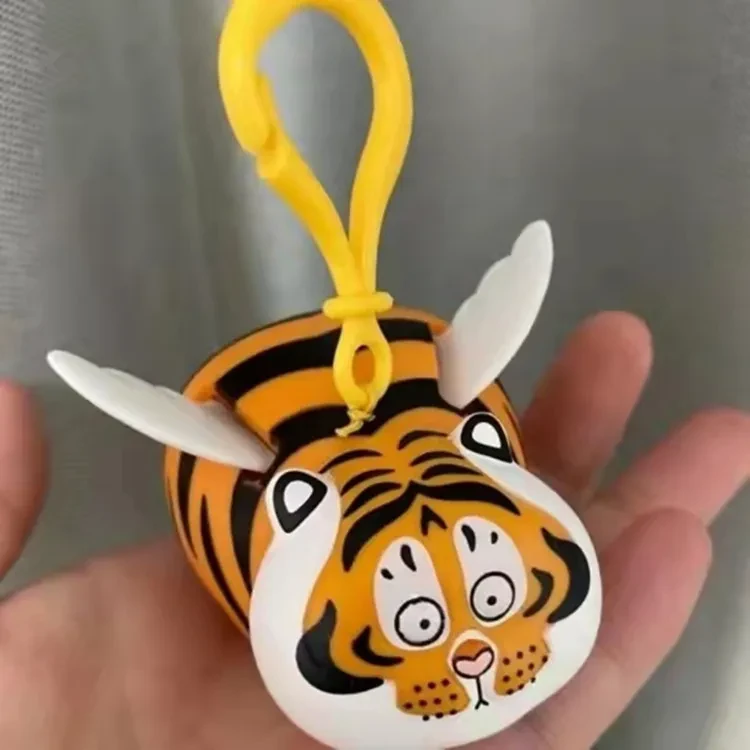 Flying Tiger Is Even More Powerful Keychain Pendant
